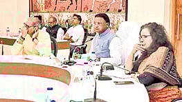 CM Mohan Charan Majhi chairing the meeting of HLCA at Lok Seva Bhawan