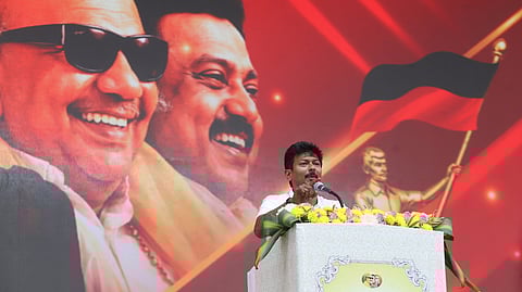DMK youth wing secretary and the Deputy Chief Minister Udhayanidhi Stalin