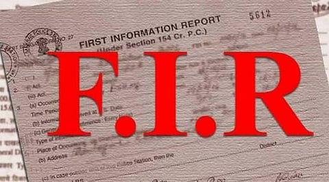 The police said an FIR under BNS sections pertaining to outraging a woman's modesty and promoting enmity on grounds of religion, race, etc. has been registered against two people -- Harsh Singh and his wife Ruby Jain.