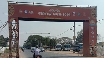 The structures are yet to be removed.