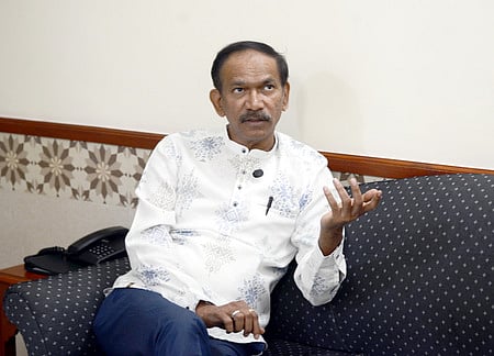 Congress leader Girish Chodankar.