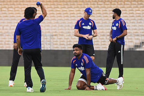 Sanju Samson (C) may see himself in the playing XI against Zimbabwe