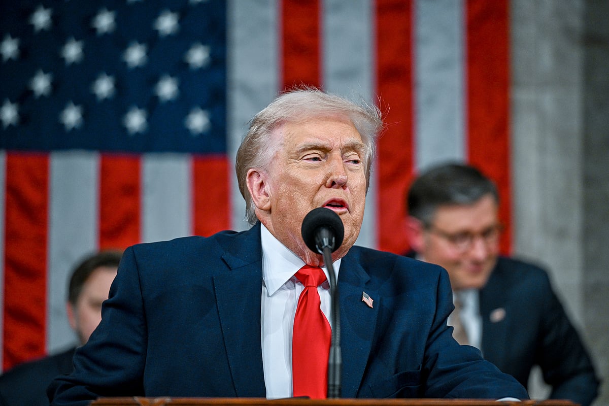 '35 million people would've died...': Trump repeats India-Pakistan truce claim in State of the Union speech