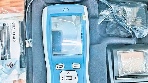 Mobile drug-test kit