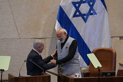 Netanayahu and Modi