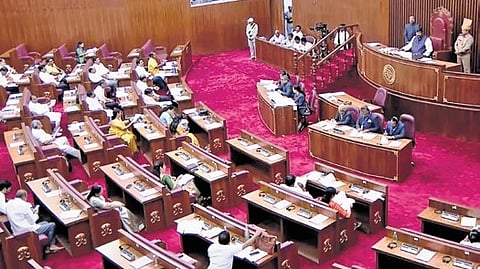 The council session on Thursday. 