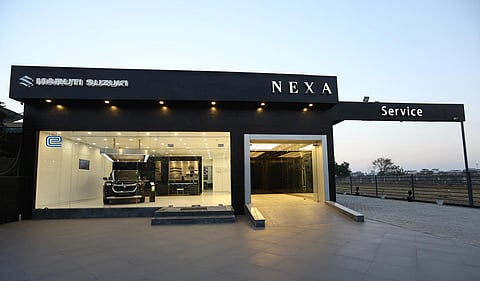 A Maruti Suzuki NEXA Studio outlet.