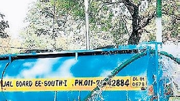 The residents of many affected colonies say that they had stored water in advance after the disruption notice was issued. 