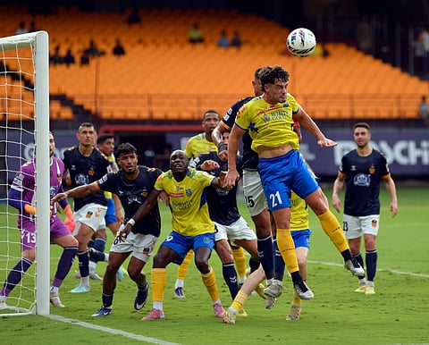 Match between Inter Kashi and Kerala Blasters on Saturday