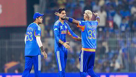 India win toss; opts to bowl vs West Indies in must-win Super 8 fixture.