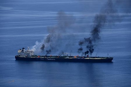 Iran conflict: Indian national dies in Oman after oil tanker attacked by Unmanned Surface Vessel (Representational photo)