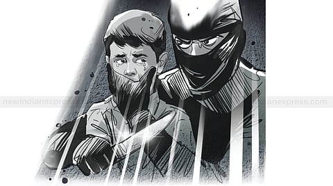 Child Kidnapping Illustration