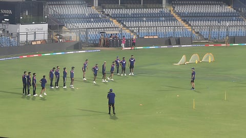 India team practice one hour later than announced earlier 