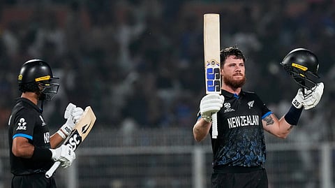 Centurion Finn Allen (R) scored 88 runs only via boundaries on Wednesday