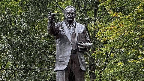 B R Ambedkar warned that statutory reform alone would not dissolve caste stigma