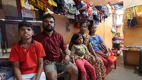 A Balamurugan and his wife B Petchi, along with their children- B Kowsalyadevi, B Kaviraj, and B Thara, live in a congested house in Madurai.