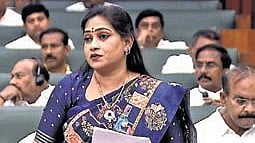 Home Minister Vangalapudi Anitha