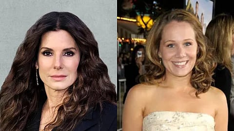 (L) Sandra Bullock; (R) Dana Fox