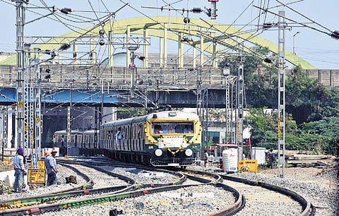 The safety inspection being carried out by the CRS on Thursday.