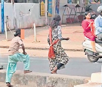 The nine rescued children include three girls and six boys aged between four months and 12 years. 