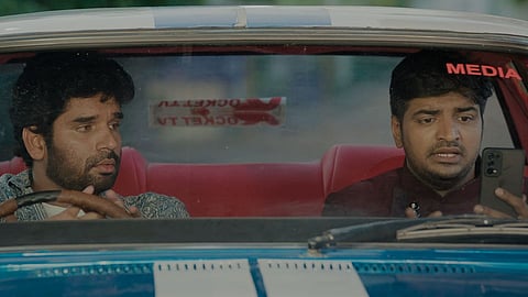 Sathish and Suresh Ravi still from Mustafa Mustafa 