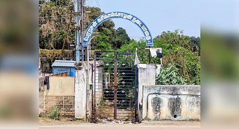 The walkers’ track along GA canal in Thanjavur remains in neglect.