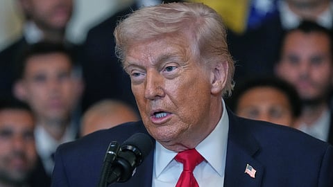 US President Donald Trump.