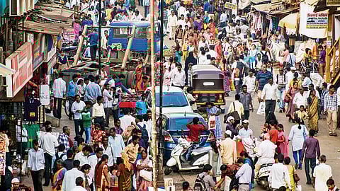An Infrared look at uneven India