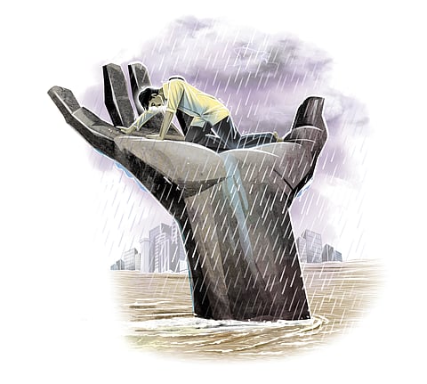 Ground beneath Indian cities slowly sinking 