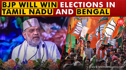 Union Home Minister Amit Shah predicts BJP's winning run in upcoming elections