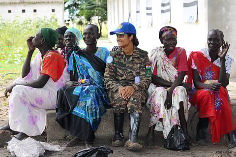 Major Swathi Shanthakumar received the United Nations Secretary-General’s Award in the Gender category for 2025 in January this year.