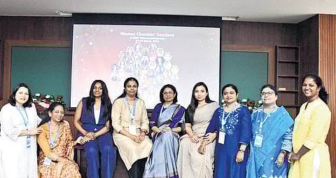 Participants of the two-day Women Chemists’ Conclave organised by IISER on the occasion of International Women’s Day.