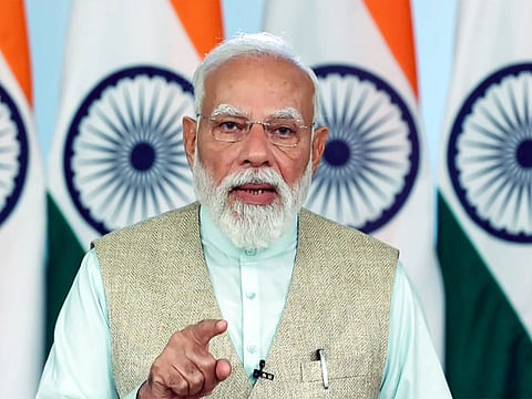 PM Modi extends greetings on International Women's Day, lauds role of Nari Shakti in India's progress.