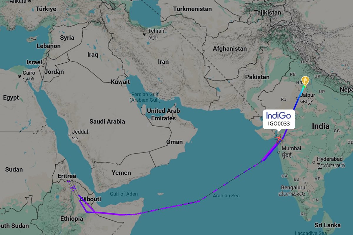 IndiGo Delhi–Manchester flight returns after 8 hours in air amid West Asia airspace curbs