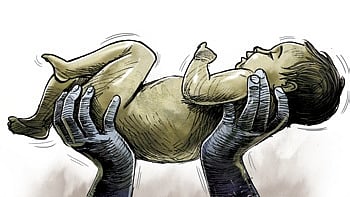 School authorities came to know about her pregnancy last month when she was around eight months expecting.