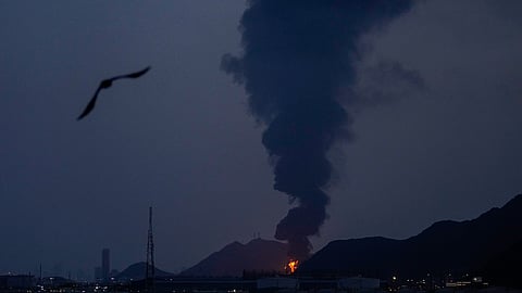 Several explosions were also heard Monday in the Qatari capital Doha, AFP journalists said, as Qatar, Saudi Arabia and Kuwait all reported new attacks.