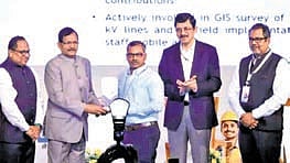 B Simhachalam, Line Inspector at Gajuwaka under the Eastern Power Distribution Company of Andhra Pradesh Limited (APEPDCL), received the National Best Lineman Award on March 8, 2026.