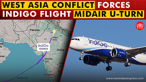 IndiGo Delhi–Manchester flight returns after 8 hours in air amid West Asia airspace curbs