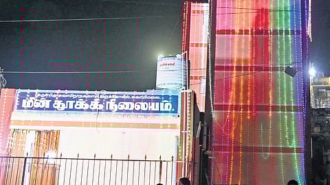 The elevators were installed at the Swamimalai temple in Thanjavur at cost of Rs 3.55 crore.