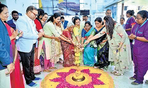 The inaugural ceremony held at Akkineni Hospitals on March 8, 2026.