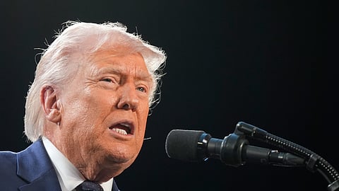 President Donald Trump on Tuesday said Indian energy giant Reliance Industries was backing a deal to build the first new major oil refinery in the United States in half a century.