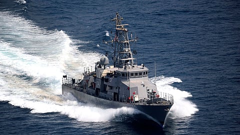 Iran has all but blocked the waterway following the launch of the February 28 US-Israeli airstrikes on the country that triggered the war.