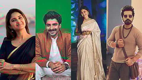 From L to R: Ayesha Zeenath, Deekshith Shetty, Deepika, and Pruthvi Ambar