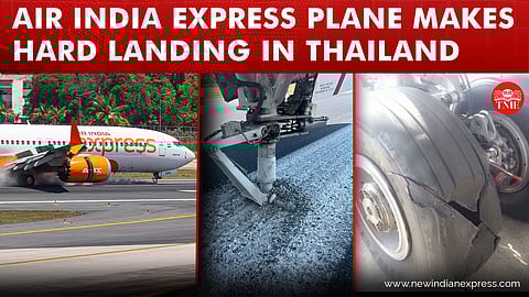 Air India Express Hyderabad–Phuket flight suffers nose wheel damage, Phuket airport temporarily shut