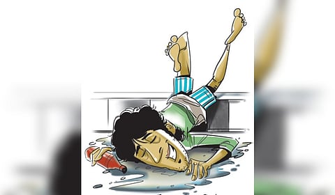 According to sources, a young man allegedly scaled the compound wall and entered the Lok Nivas premises during the night. He was later found sleeping inside a room on the ground floor.