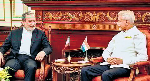 EAM takes up maritime safety with Iran