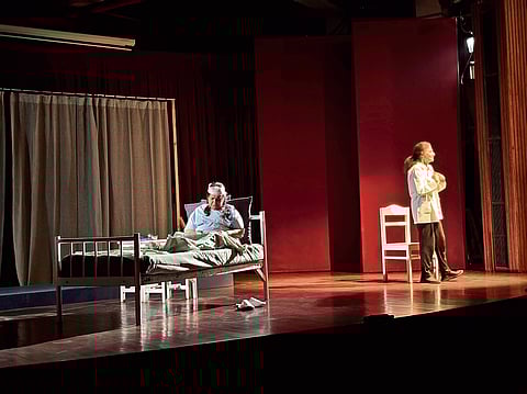 A scene from the play