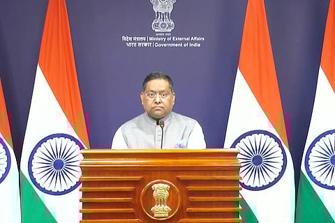 MEA spokesperson Randhir Jaiswal said the latest conversation between the two leaders focused on maritime safety and energy supplies.