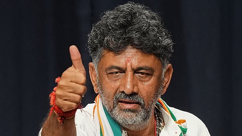 Karnataka Deputy Chief Minister and KPCC president DK Shivakumar