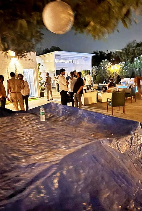 Several businessmen and other prominent persons were also present at the party, some of whom were reportedly from New Delhi and Rajasthan. 